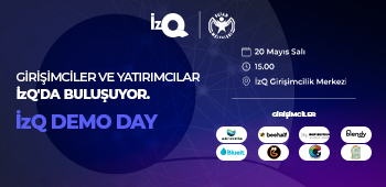 "İzQ Demo Day"Girişimciler ve Yatırımcılar İzQ'da Buluşuyor!