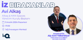 İzQ İz Bırakanlar: Alp Avni Yelkenbiçer Moderatörlüğünde Avi Alkaş Etkinliği