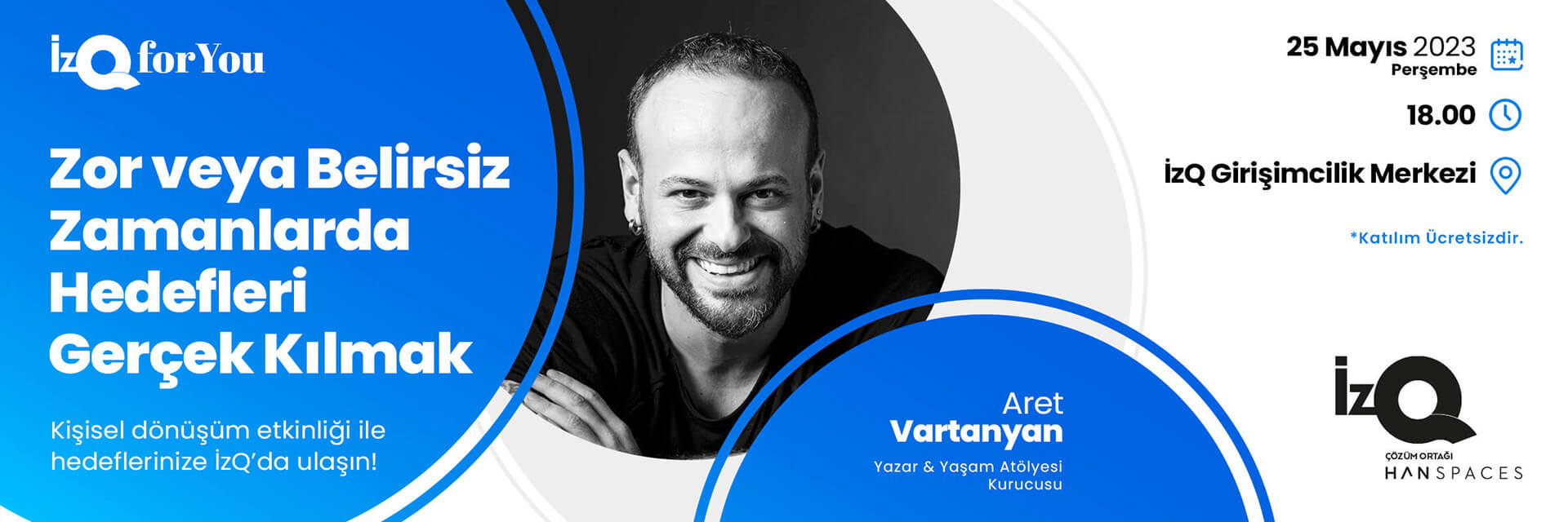 İzQ For You, yaşam ve motivasyon dolu etkinliği ile ekosistem paydaşları ile buluşuyor.