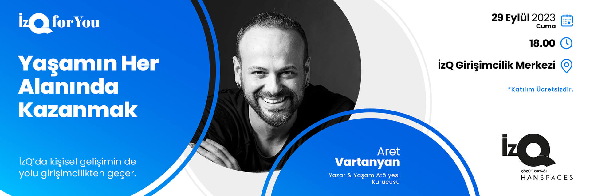 İzQ For You: Aret Vartanyan Yaşamın Her Alanında Kazanmak