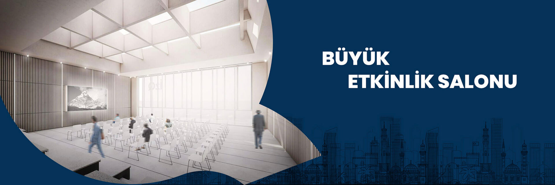 Büyük Etkinlik Salonu | İzQ Girişimcilik & İnovasyon Merkezi