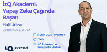 İzQ Akademi: "Yapay Zeka Çağında Başarı" Etkinliğine Davetlisiniz