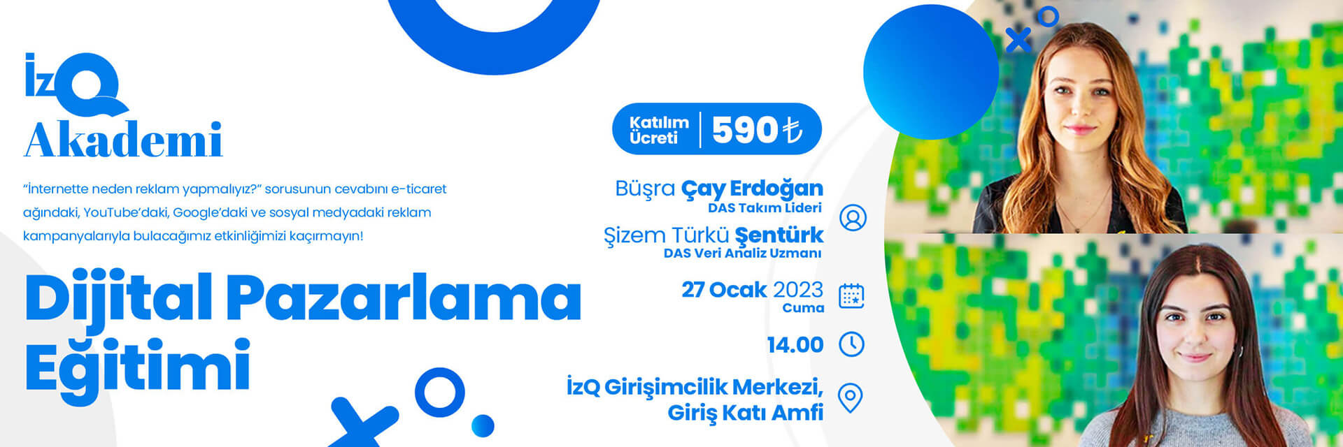 İZQ Akademi Serisi Dijital Pazarlama Eğitimi